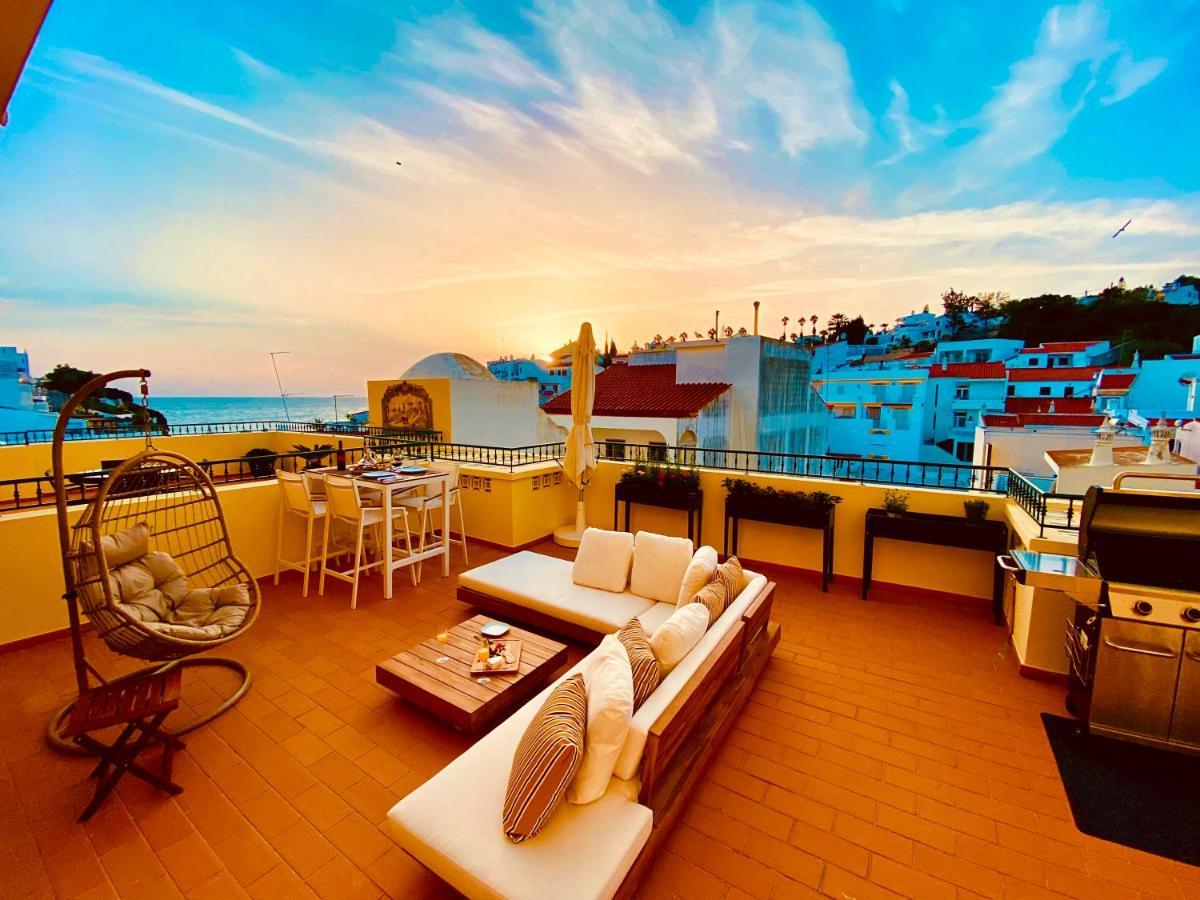 Oceanview Carvoeiro Terrace Apartment Exterior photo